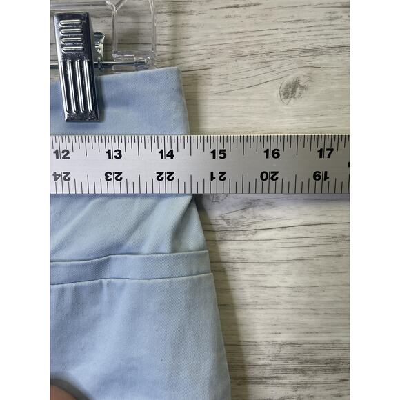 Ann Taylor Factory Pants Womens 2 Light Blue Slim Fit Trouser Dress Career - Picture 4 of 8